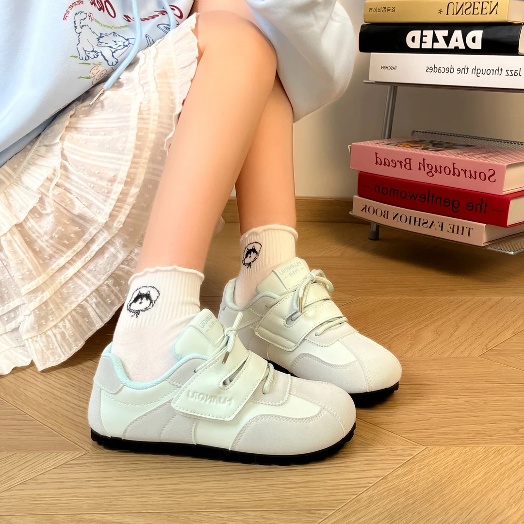 环球女鞋软底不累脚德训鞋女款2025新款时尚轻便板鞋休闲百搭鞋子