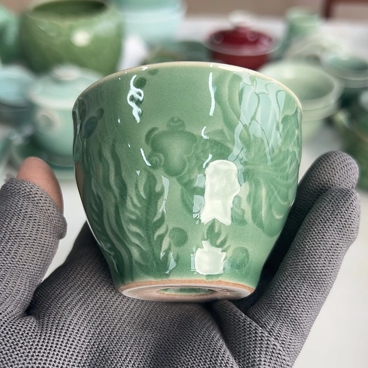 小米茶器龙泉青瓷