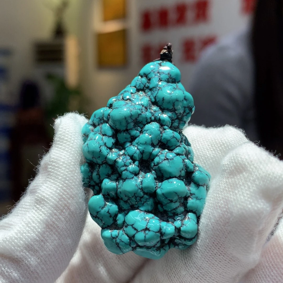 未镶嵌绿松石吊坠