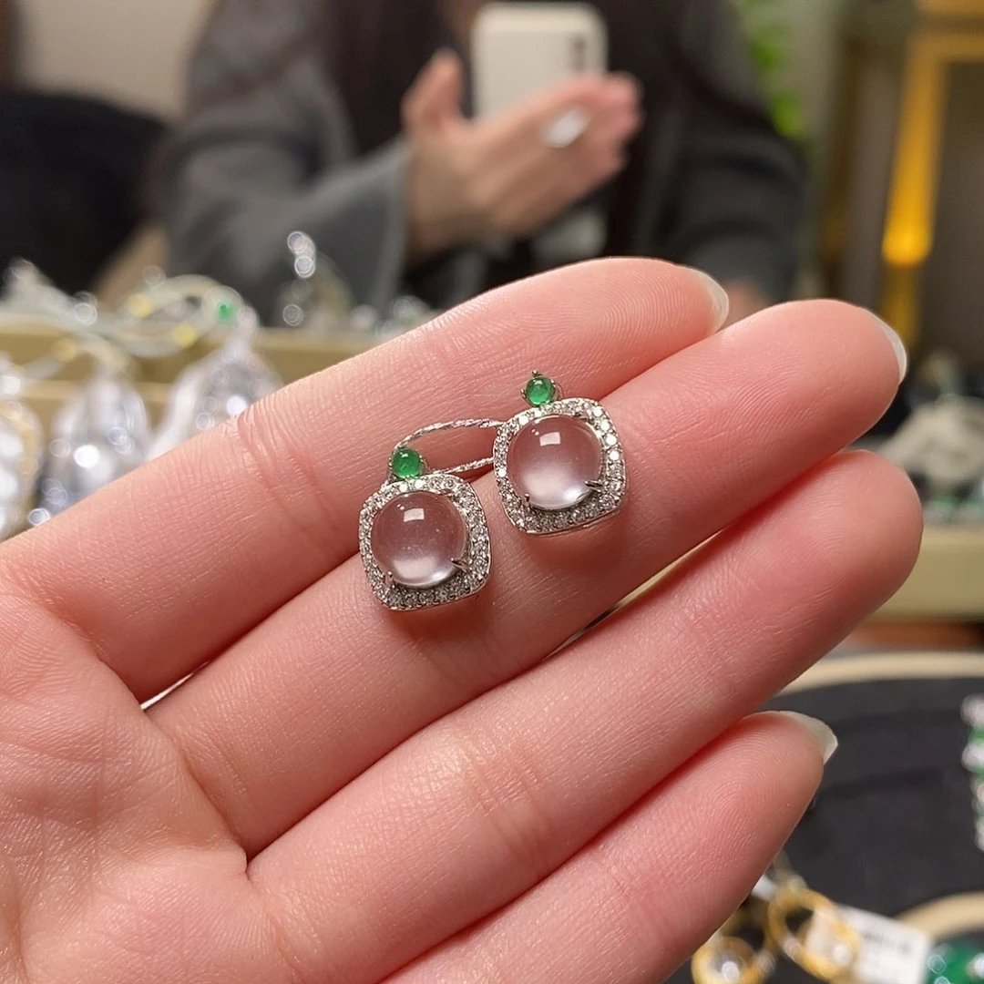 石英质玉颈饰银S925镶嵌呆****?琳@@A0000073