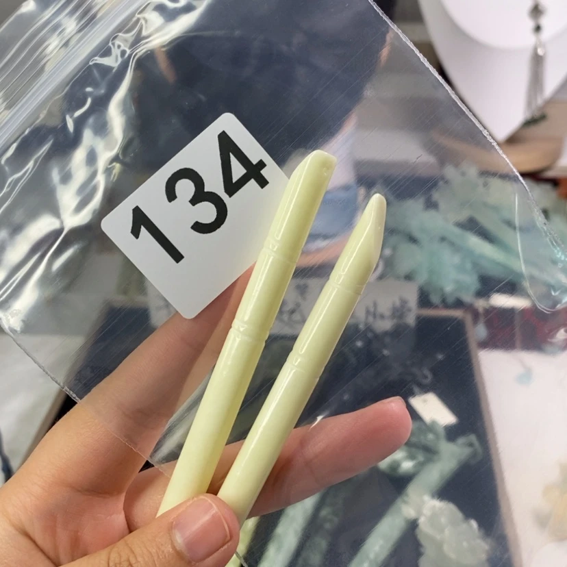 【闪购商品】岫玉发饰未镶嵌-****e发簪