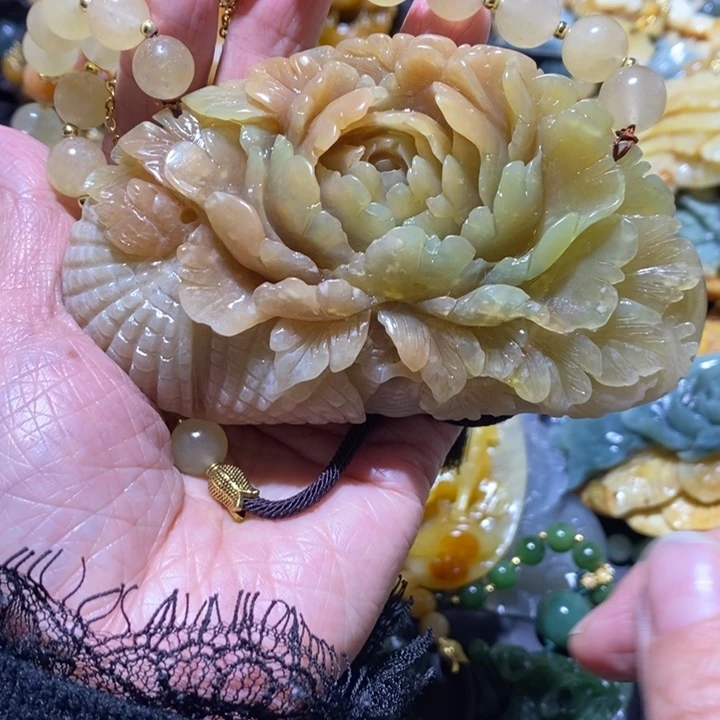 岫玉岫玉吊坠未镶嵌