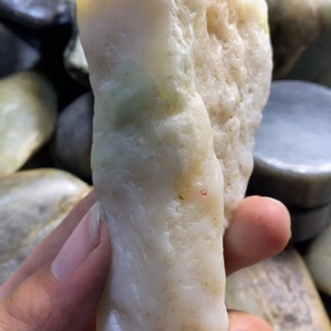 和田玉（糖玉）未镶嵌挂件我****字