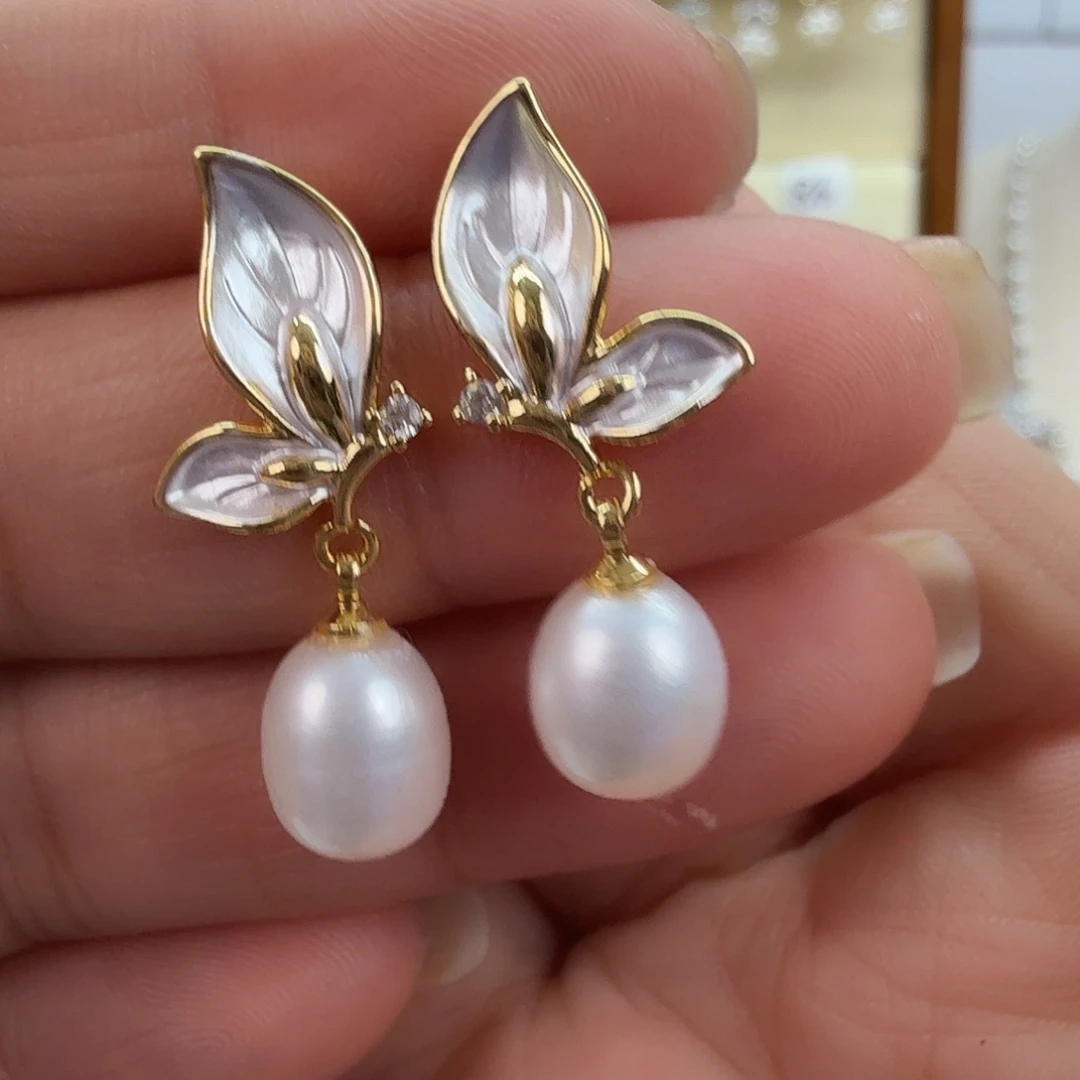 耳饰淡水珍珠未镶嵌