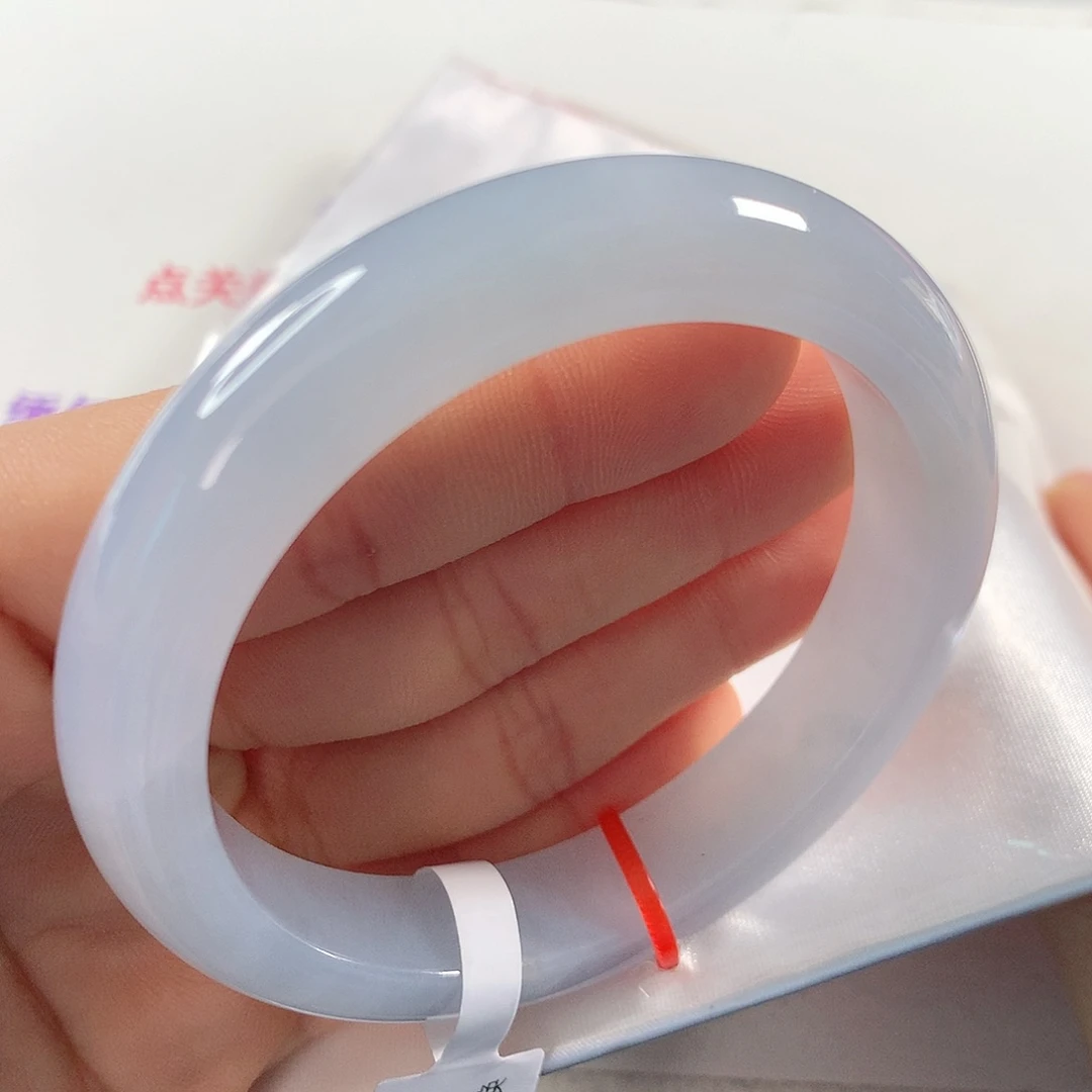 翡翠手镯未镶嵌 正圈①⑥⑧