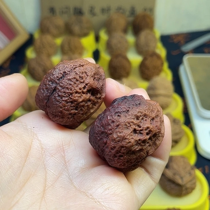 文玩核桃把件4、蝴蝶龙脊37