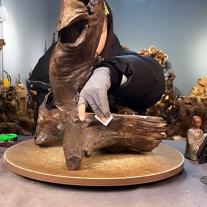 茶盏莫****?741株木的随行的根艺