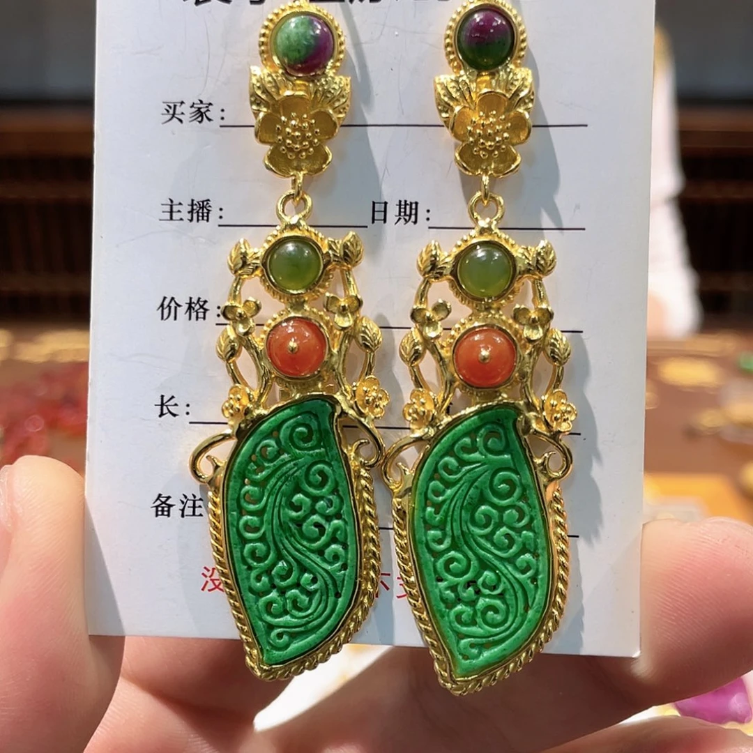 锦纶非金属耳坠耳坠