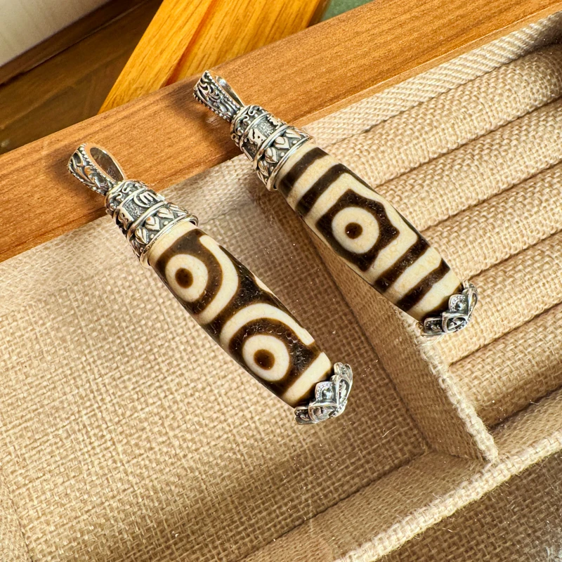 吊坠925银 莲花三演吊坠纯银s925银饰配件配饰