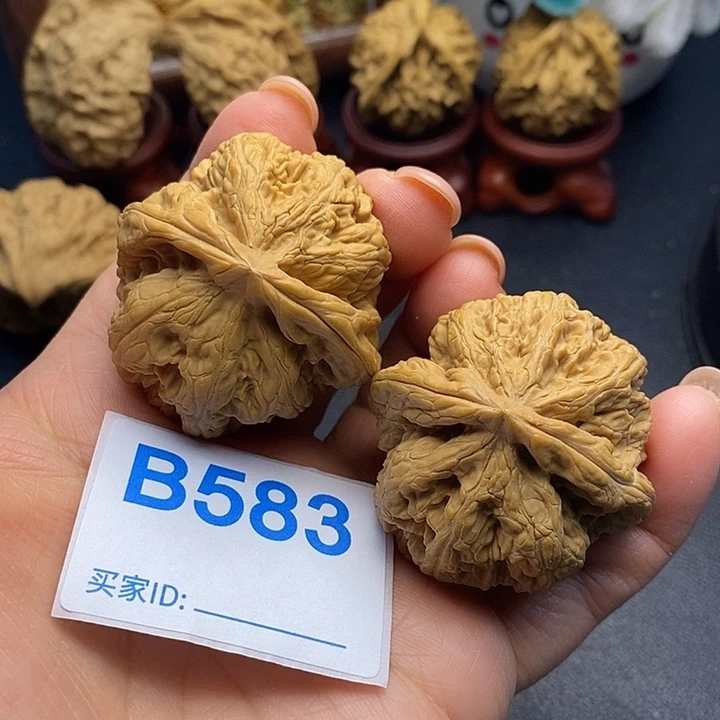 文玩核桃把件粗筋4.2