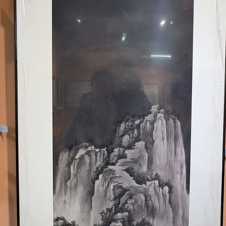 国画亲笔手绘放心去藏