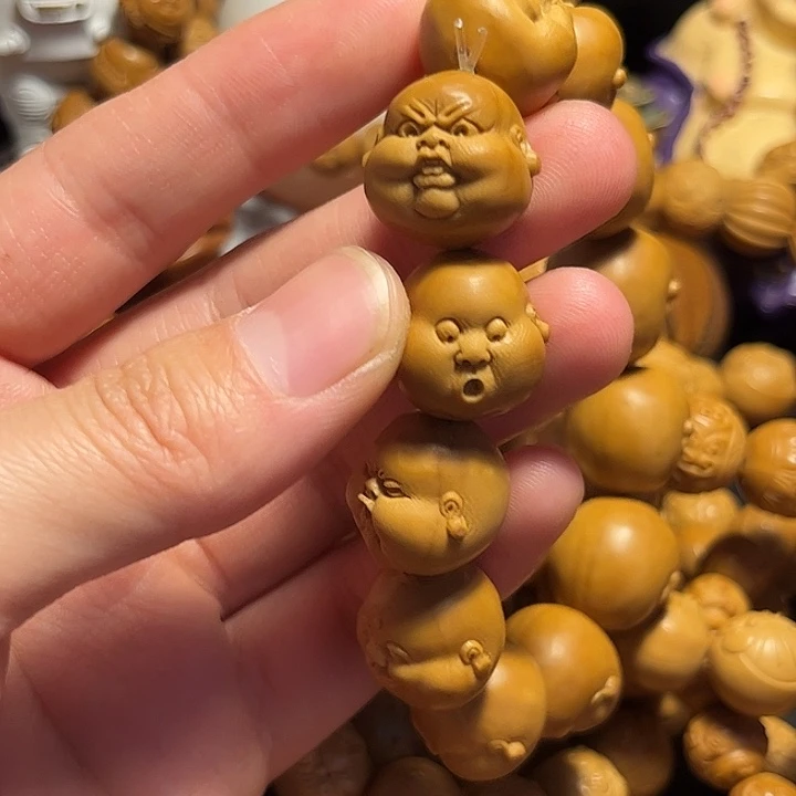 橄榄核手串/手链人生百态小胖子