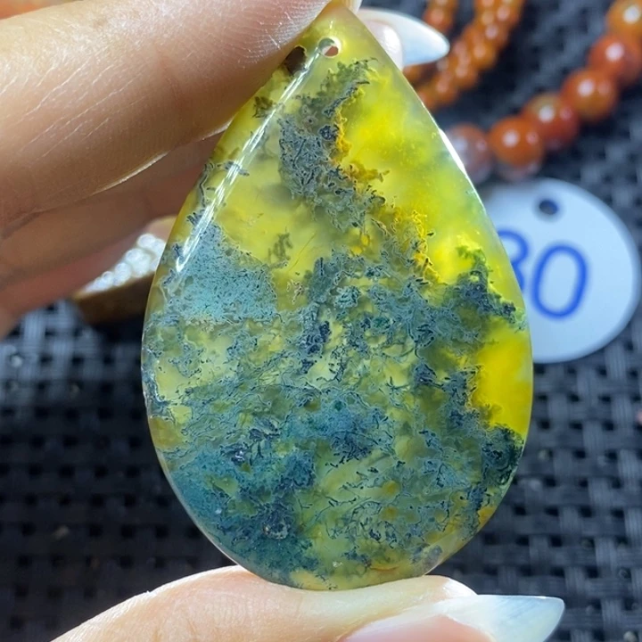 未镶嵌颈饰玛瑙/玉髓@***烤