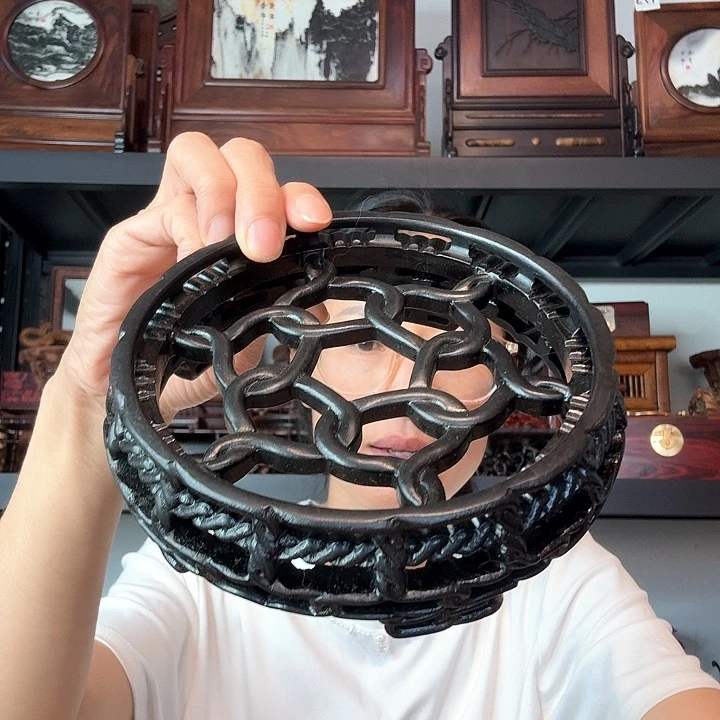 紫光檀圆形1个整块