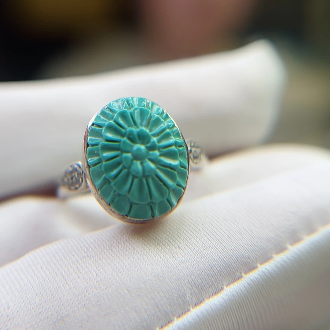 绿松石珠宝奇石未镶嵌