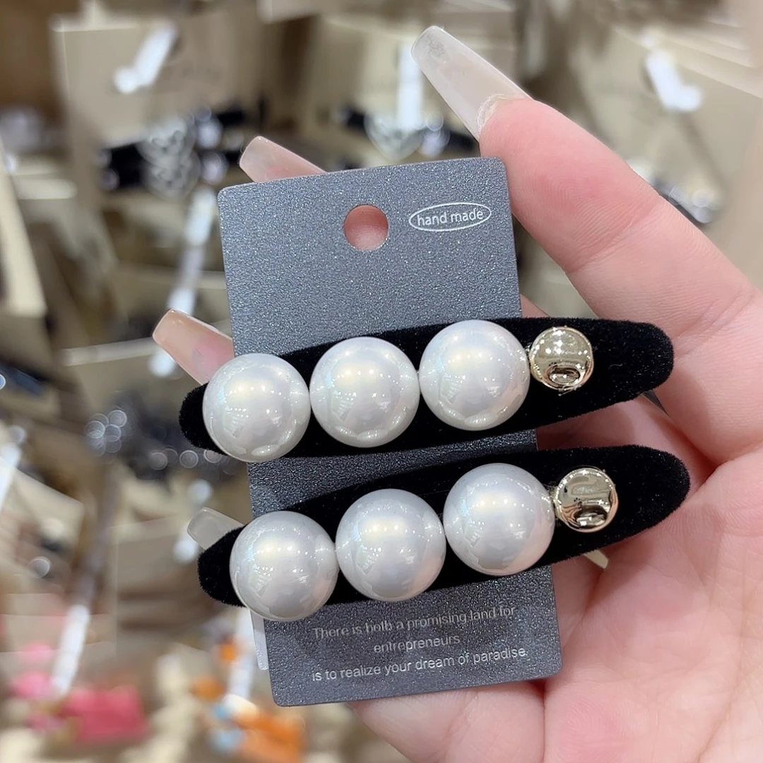 皮质铁合金发饰发夹