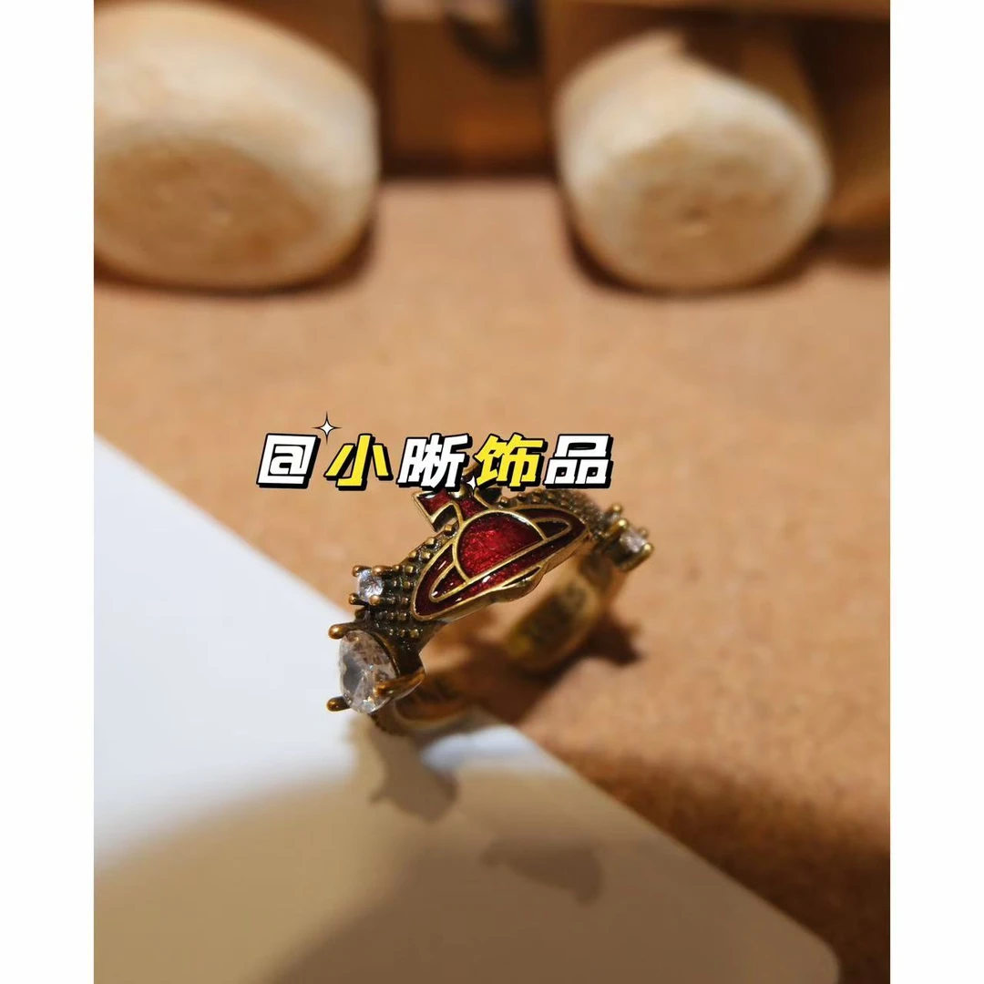 铜合金锆石戒指 DXX小晰饰品-新品-【复古做旧风】戒指44133
