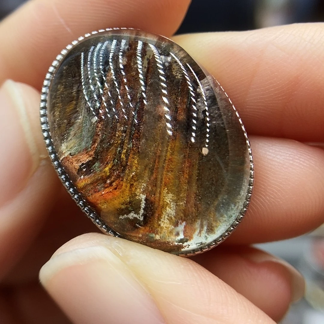 水晶魔盒银S925镶嵌水晶