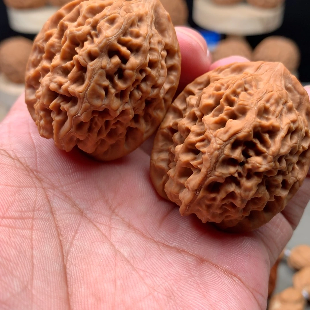 三***缘吊坠桃核野生降魔杵