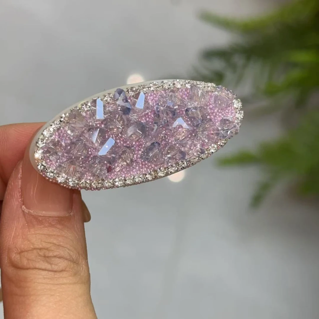 新款韩版满镶时尚百搭精品压夹46