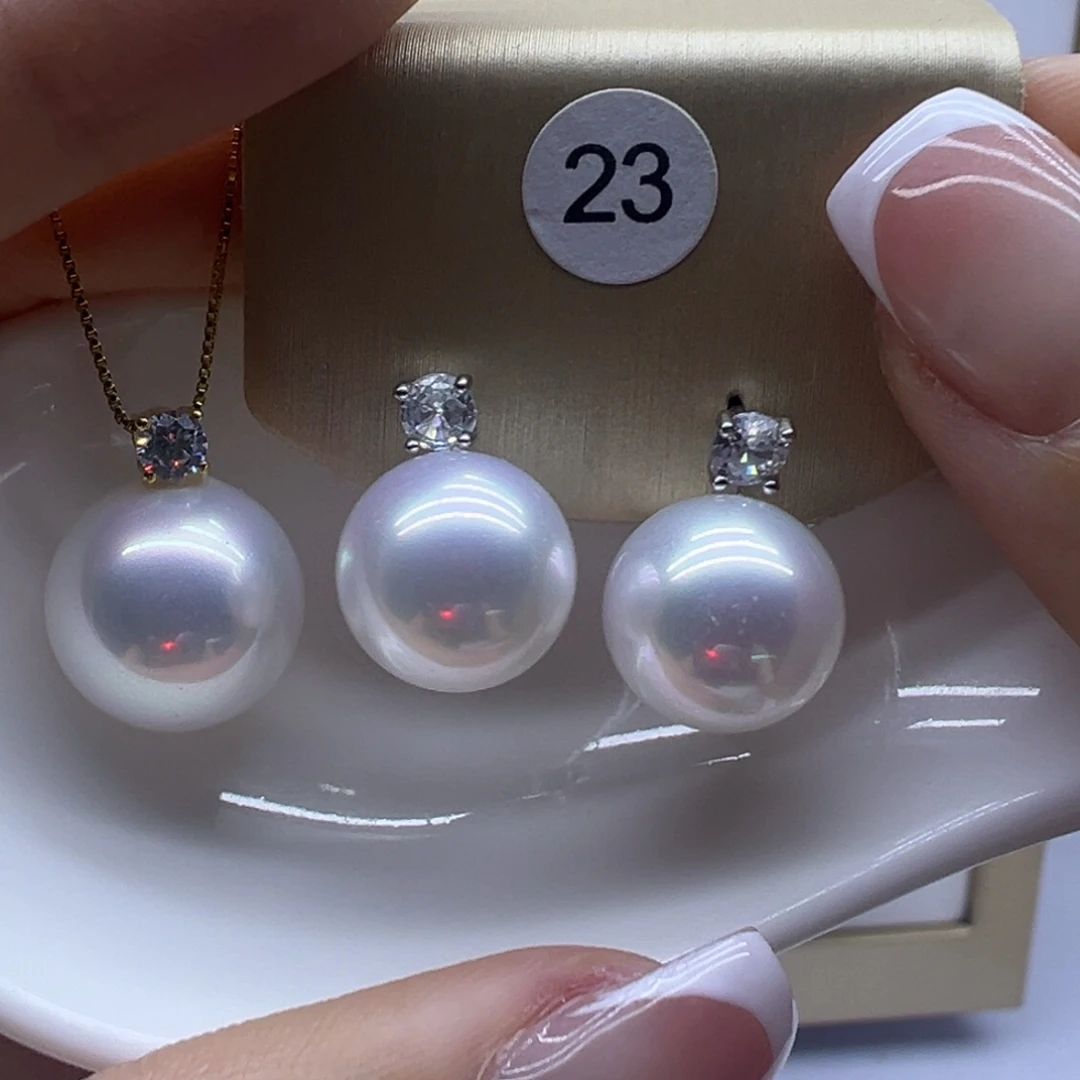 吊坠(赠链)18K金镶嵌淡水珍珠