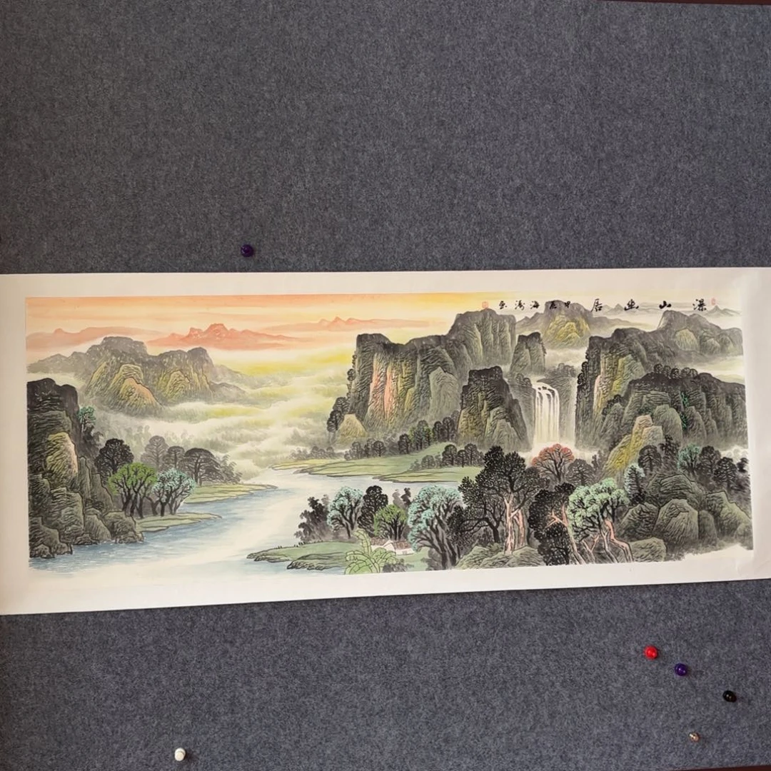 国画国画李海涛画芯180✖️70