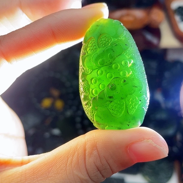 蛇纹石玉未镶嵌手串泰山玉连年有余