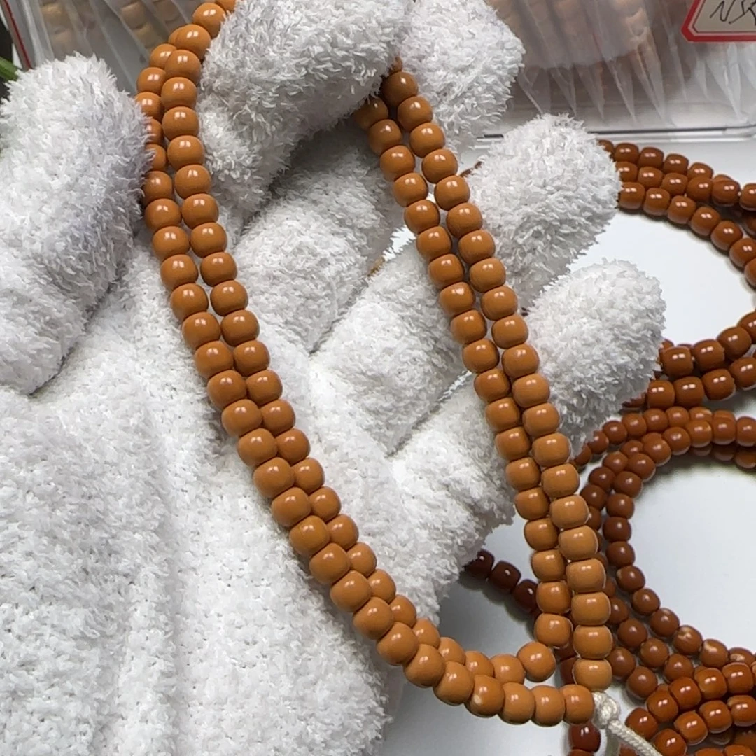 嗨***森橄榄核手串/手链清水核尖脖挂6.2