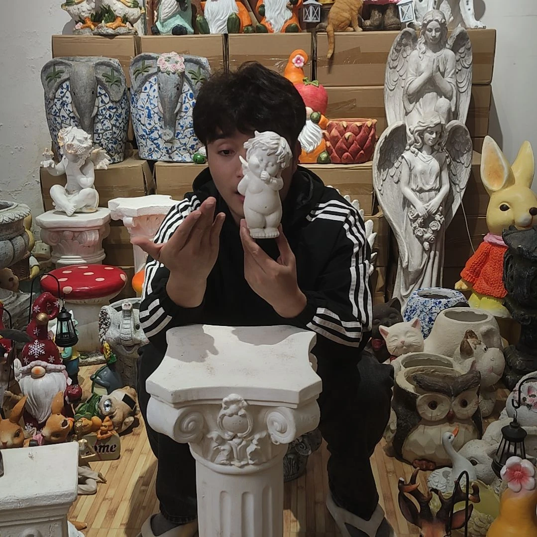 合成树脂吃手小天使