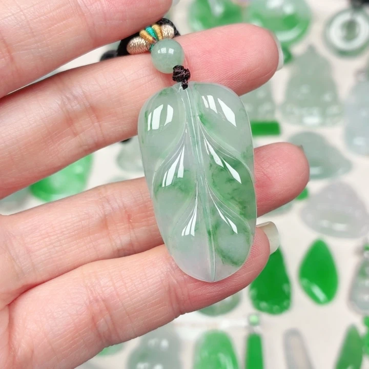 颈饰未镶嵌翡翠缅甸天然A货翡翠