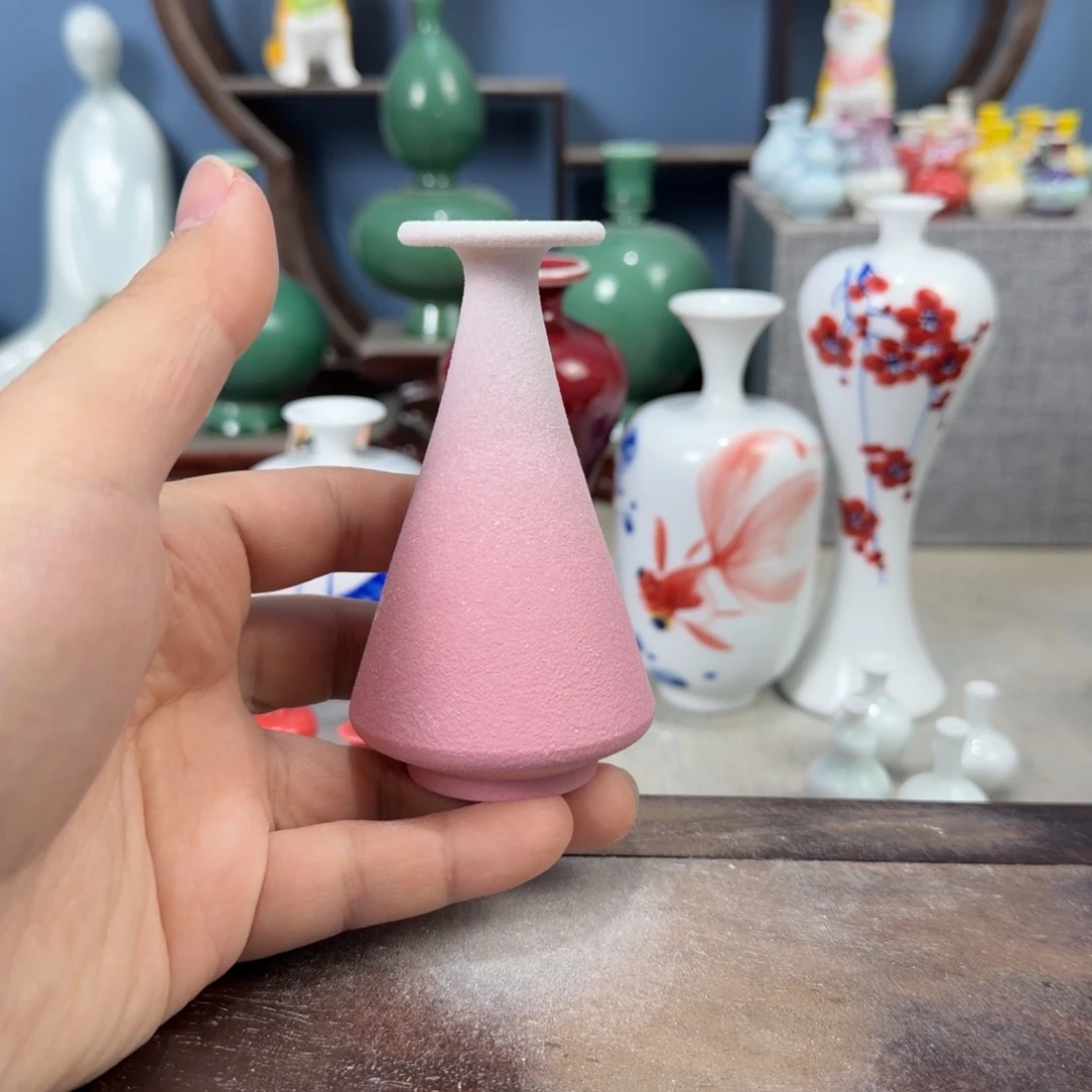 陶瓷手工小花器摆件