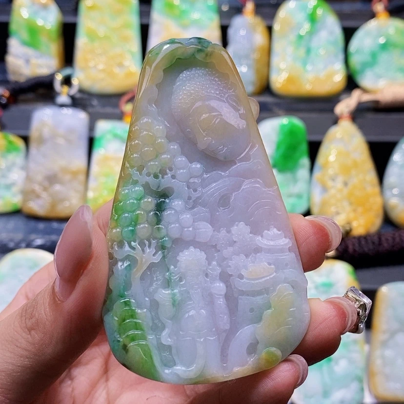 【闪购商品】翡翠未镶嵌颈饰翡翠