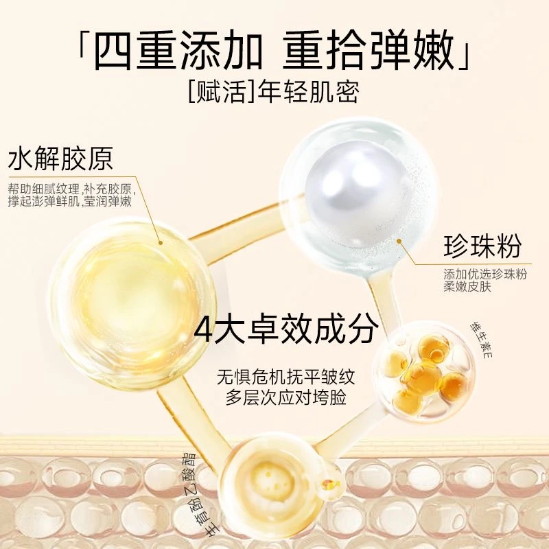 【孔凤春】精纯珍珠焕颜霜保湿抗皱紧致