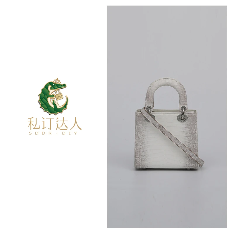 私订达人2025年新款鳄鱼皮真皮女士包包单肩经典喜马拉雅