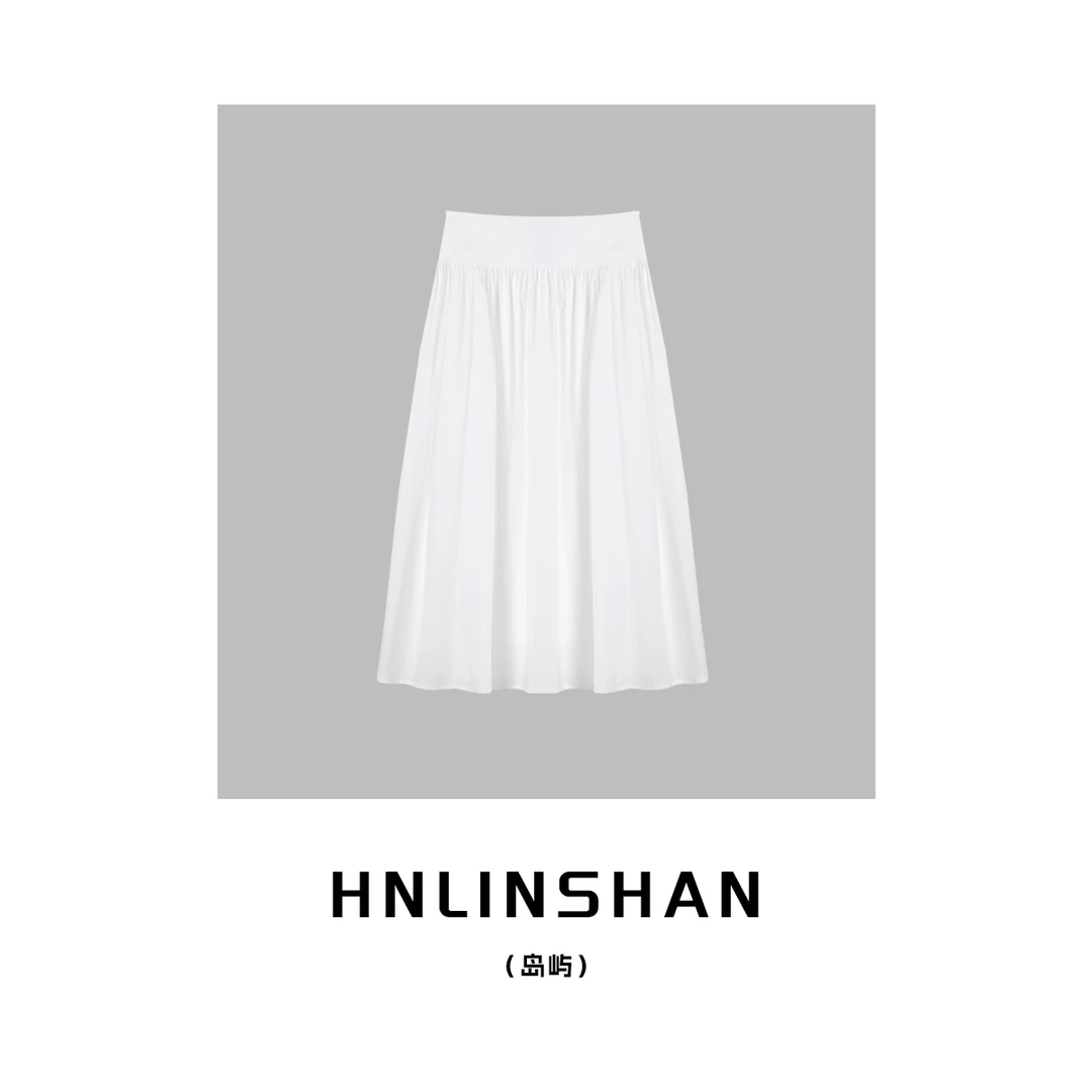 【岛屿】夏季新款row风百搭大A摆伞裙LS20421705