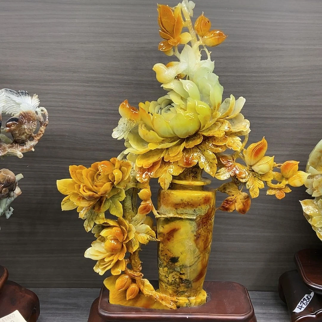 【闪购商品】未镶嵌蛇纹石玉家居摆件