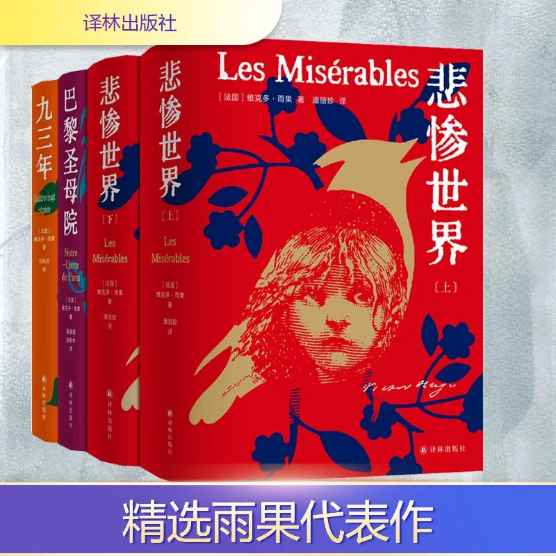 雨果精选集(全4册)  外国现当代文学