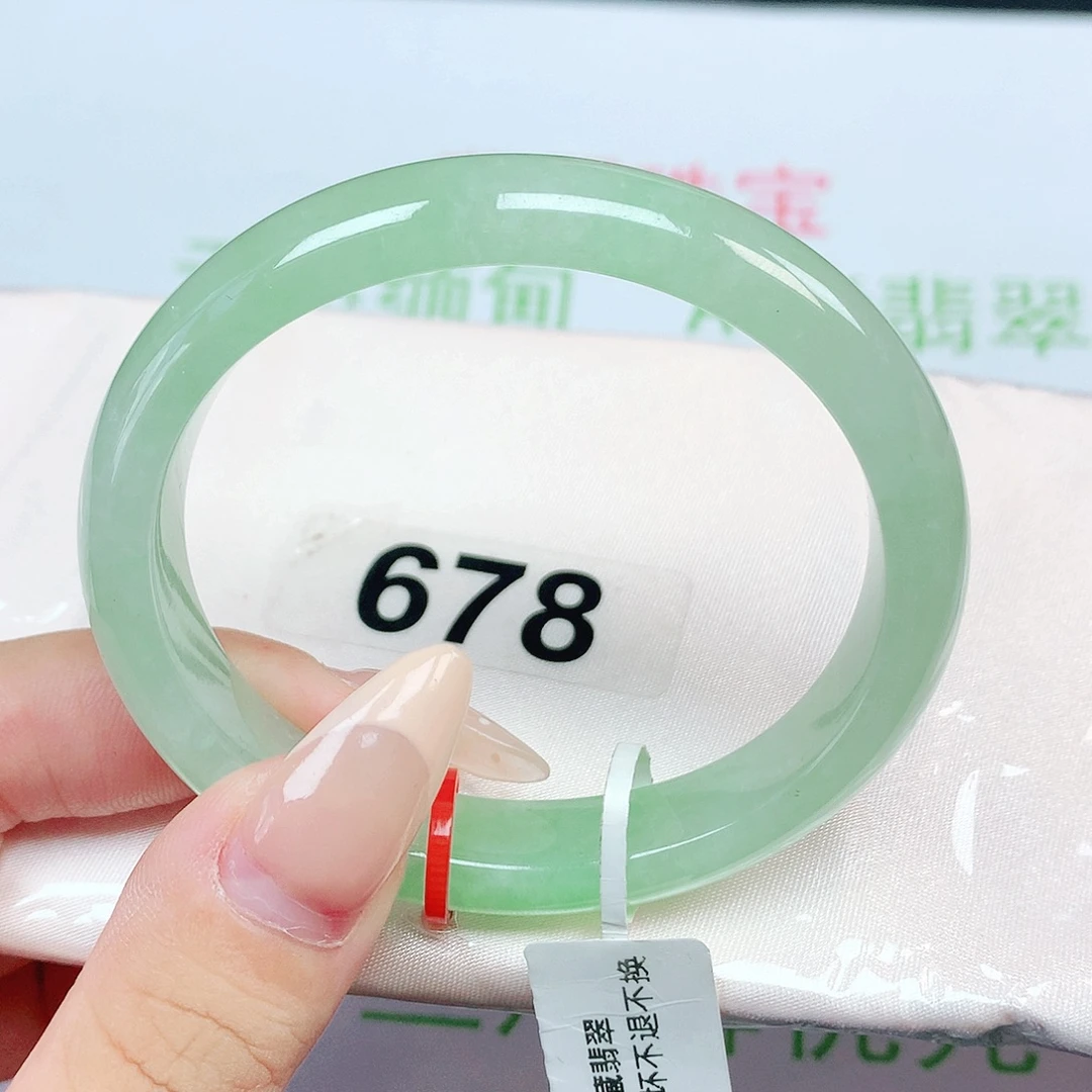未镶嵌手镯翡翠天然缅甸翡翠A货678