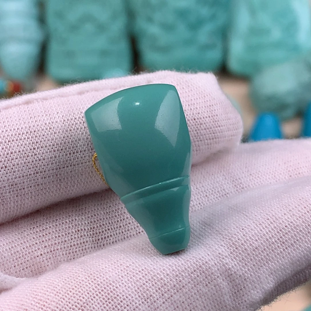 绿松石未镶嵌三通卡14