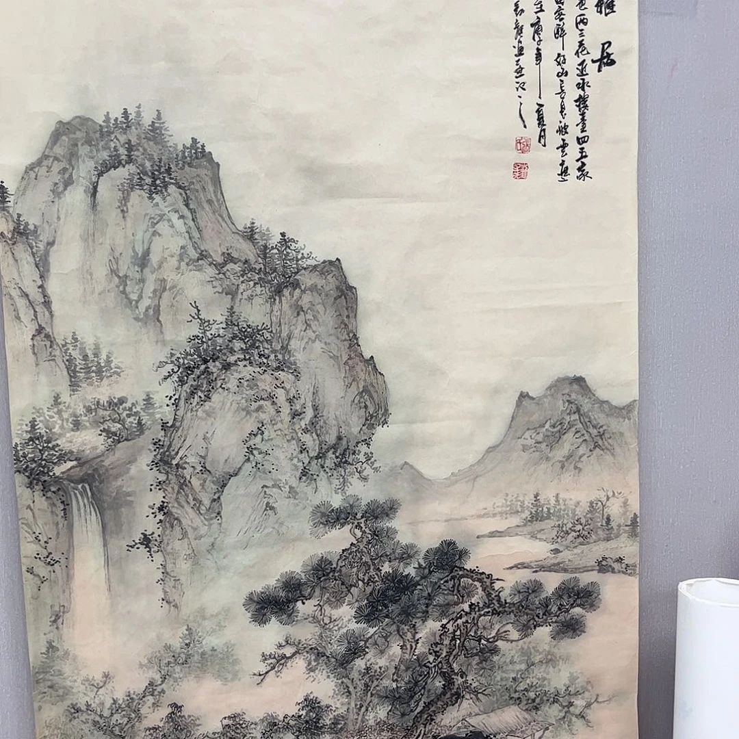 国画宣纸国画纯手绘作品