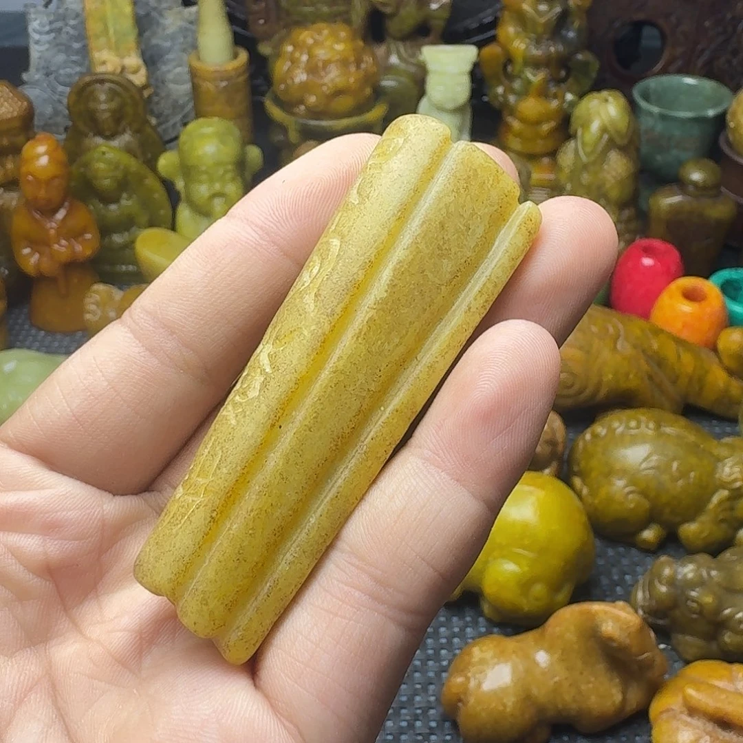 白玉菩提吊坠。。。