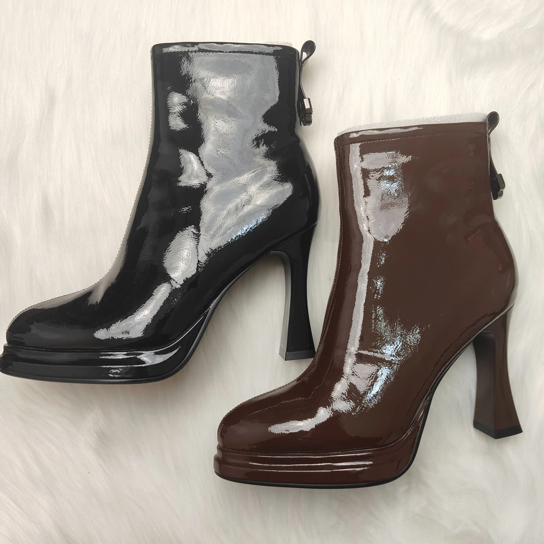 新疆包邮 高跟 漆皮 春秋 女鞋