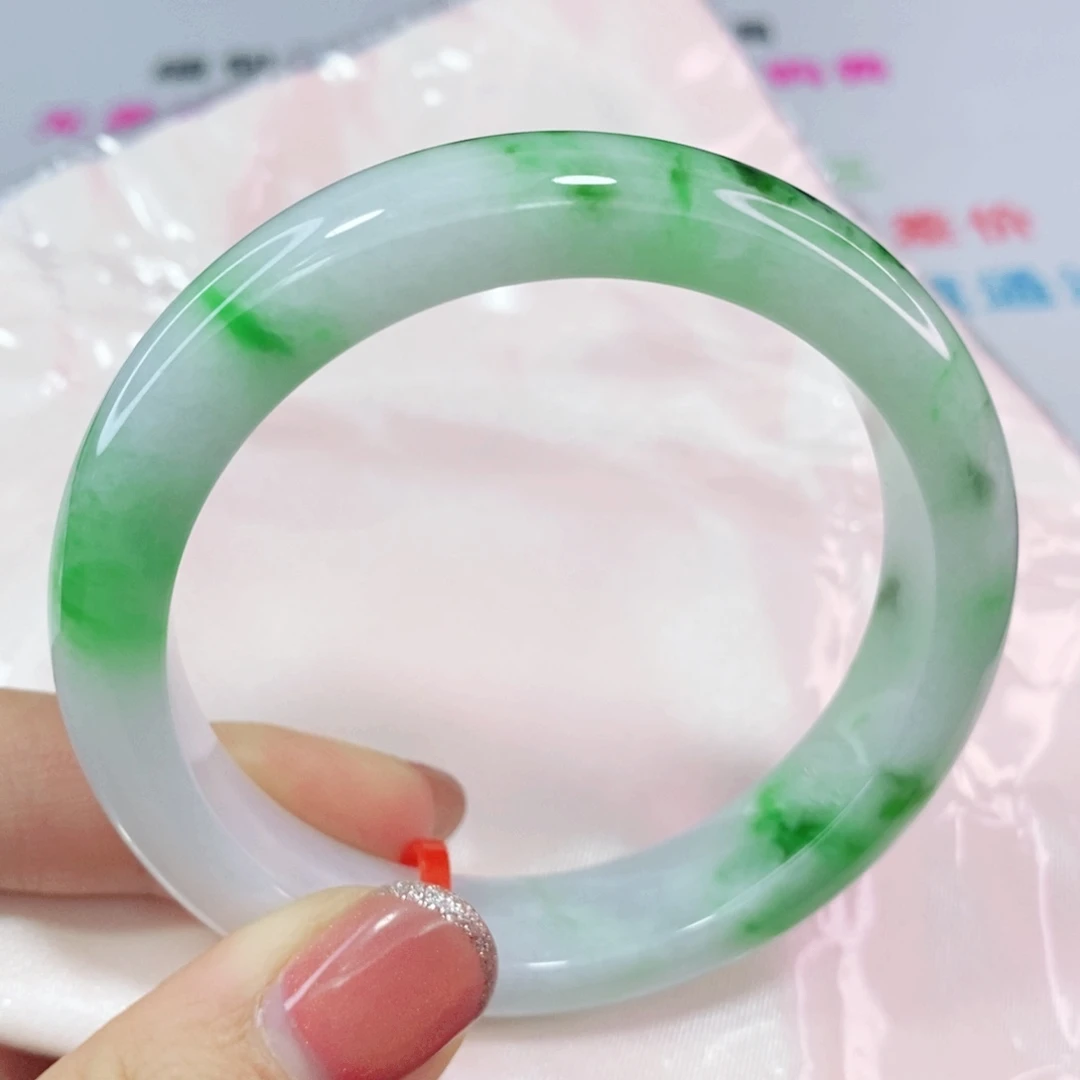 未镶嵌手镯翡翠55.6圈