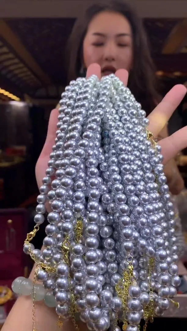 【逍遥】贝珠圆珠项链*2908/982/多样性/1件