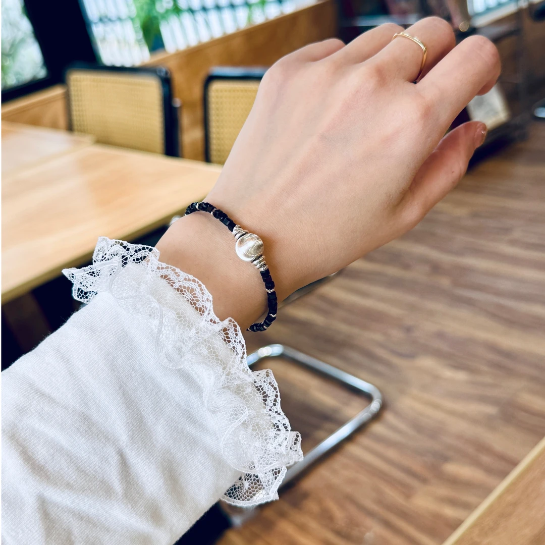 银月流光：火象三杰-能量加持，天然黑金石镇压火象能量，防冲动破财