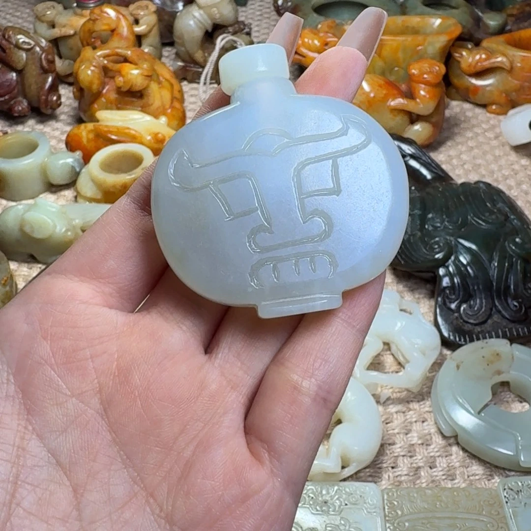 吊坠白玉菩提挂件