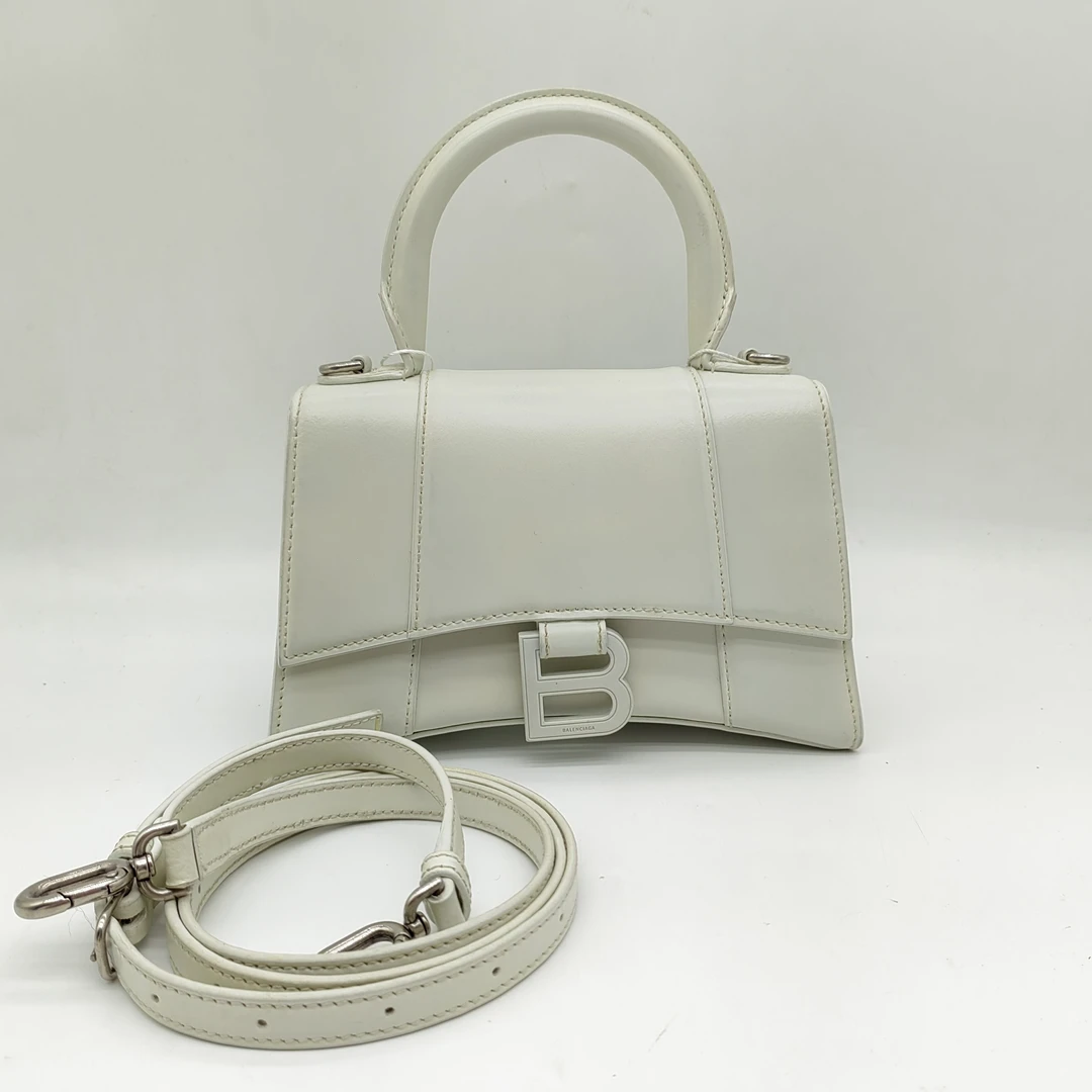 95新 Balenciaga/巴黎世家   白色沙漏 S 1597 3345