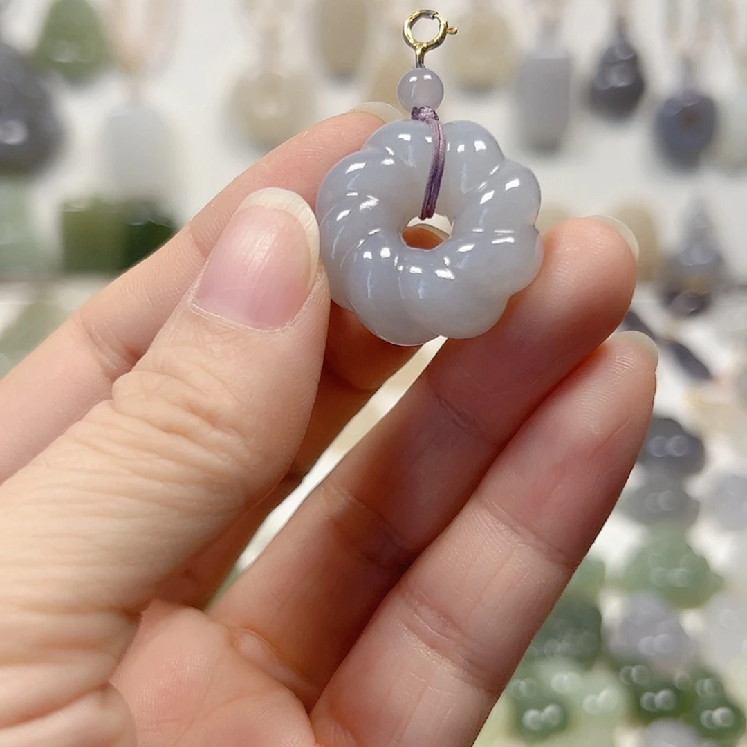 颈饰未镶嵌和田玉月**妹