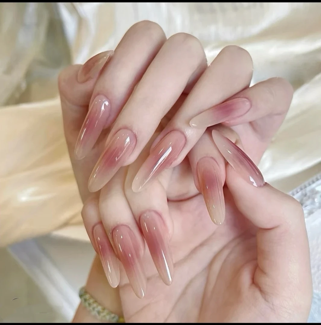 【素颜】纯欲风温柔高级裸色手工穿戴甲