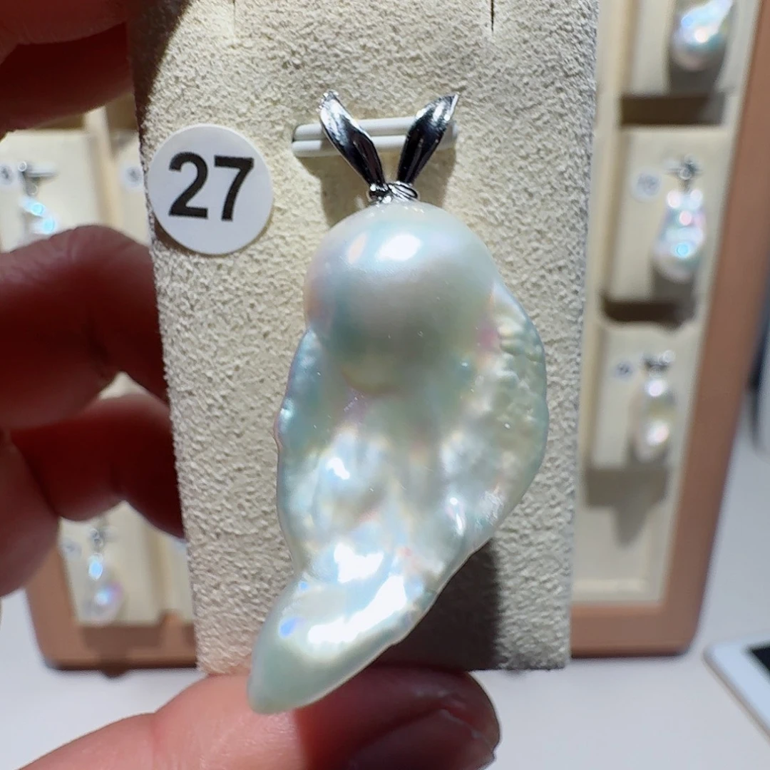 颈饰合金淡水珍珠